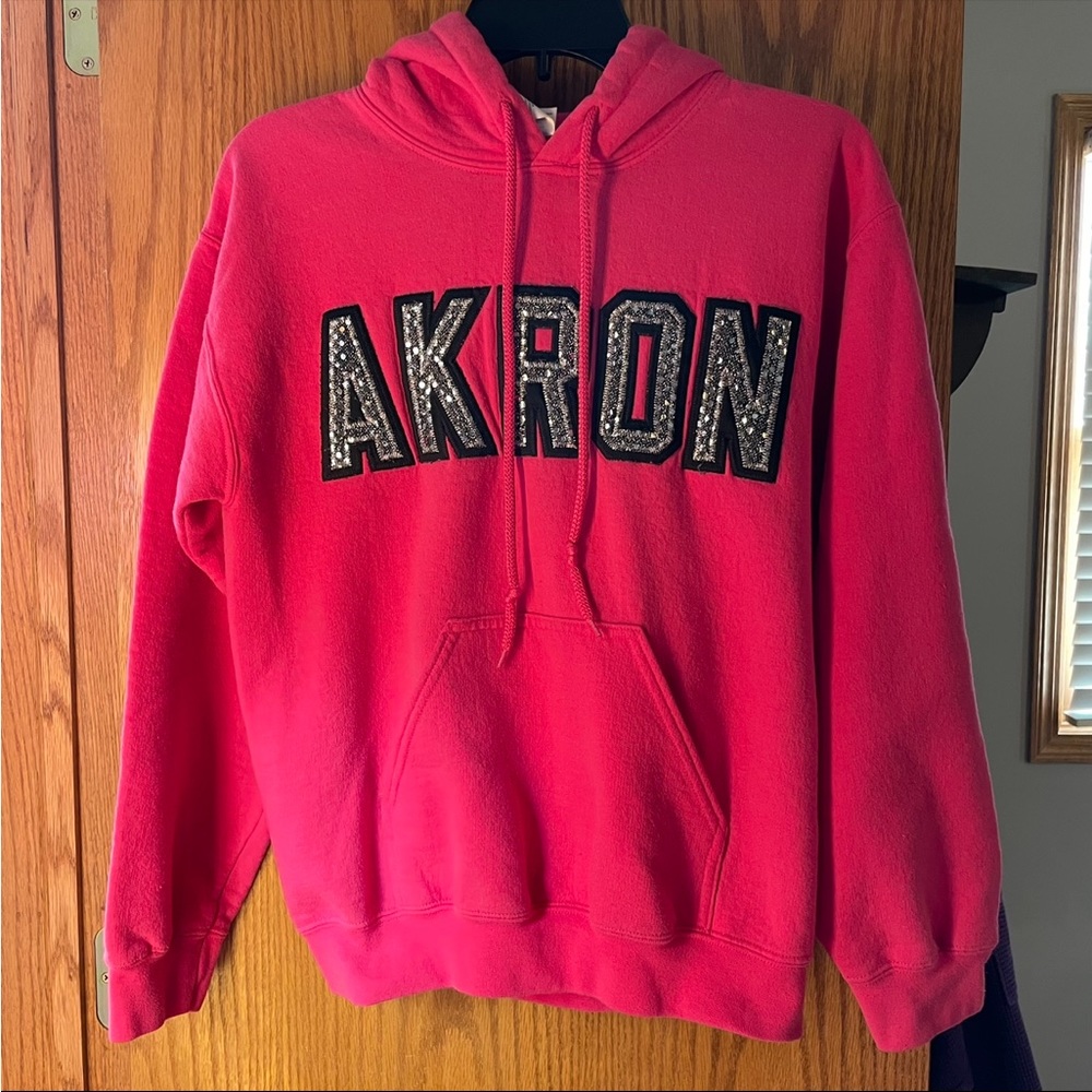 Hot Pink Akron Hoodie